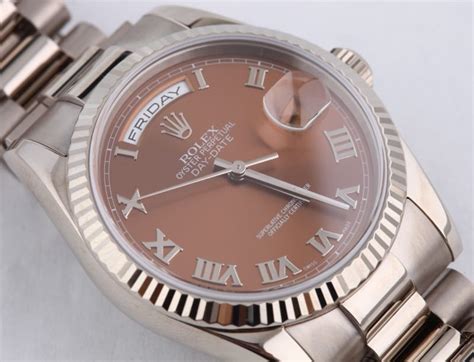 rolex havana dial|Rolex President Havana Dian Gold Bezel 118239 .